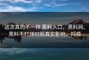 这次真的不一样 黑料入口、黑料网、黑料不打烊对照真实影响，捋顺