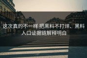 这次真的不一样 把黑料不打烊、黑料入口证据链解释明白